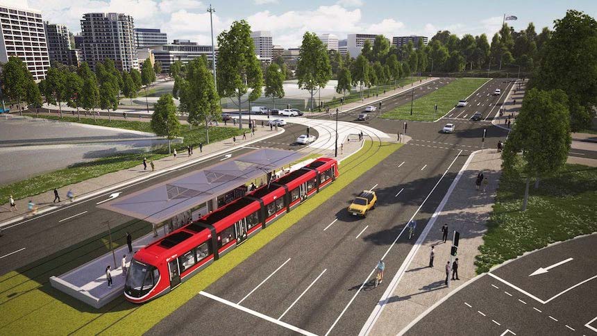 Canberra Light Rail Stage 2A